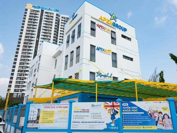 Apex Central – Trường Mầm Non Dĩ An Mới Của Apexschool Chính Thức Đi Vào Hoạt Động