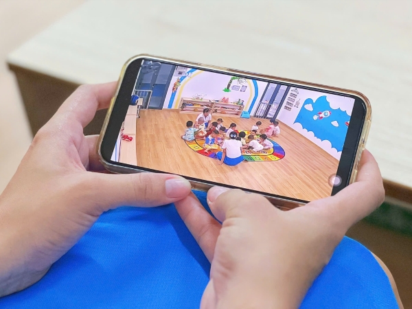Preschools in Di An with CCTV Cameras for Parents to Monitor Their Children